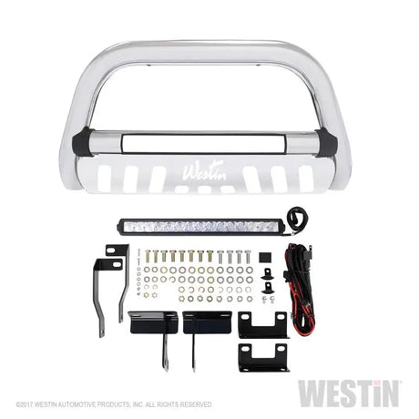 Westin 2009-2018 Dodge/Ram 1500 (Excl. Rebel model) Ultimate LED Bull Bar - Chrome - Truck & Automotive