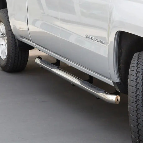 Westin 2014-2018 Chevy Silverado 1500 Crew Cab (Body Mount) E-Series 3 Nerf Step Bars - SS - Truck & Automotive