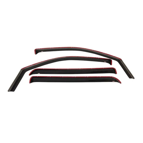 Westin 2014-2018 Chevy Silverado 1500 Crew Cab Wade In-Channel Wind Deflector 4pc - Smoke - Truck & Automotive