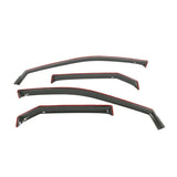 Westin 2015-2017 Toyota Camry Wade In-Channel Wind Deflector 4pc - Smoke - Truck & Automotive