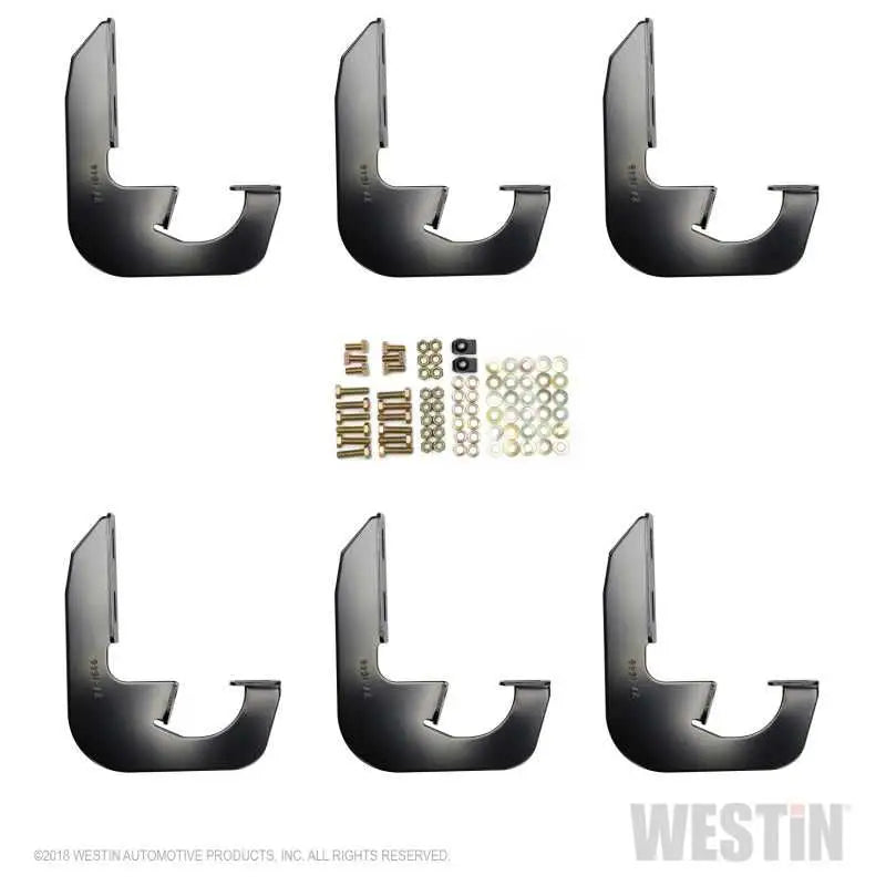 Westin 2015-2018 Chevrolet/GMC Colorado/Canyon Crew Cab Running Board Mount Kit - Black 