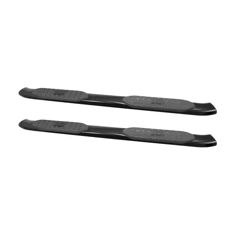 Westin 2015-2018 Ford F-150 SuperCrew PRO TRAXX 5 Oval Nerf Step Bars - Black 