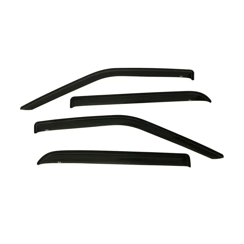 Westin 2015-2018 Ford F-150 SuperCrew Wade Slim Wind Deflector 4pc - Smoke - Truck & Automotive