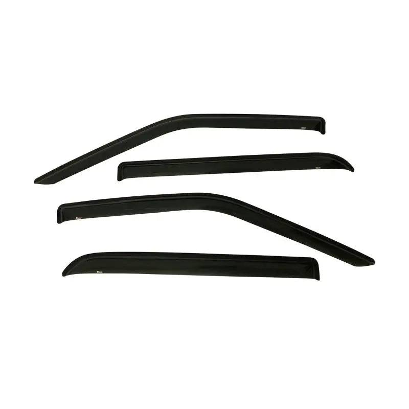 Westin 2015-2018 Ford F-150 SuperCrew Wade Slim Wind Deflector 4pc - Smoke - Truck & Automotive
