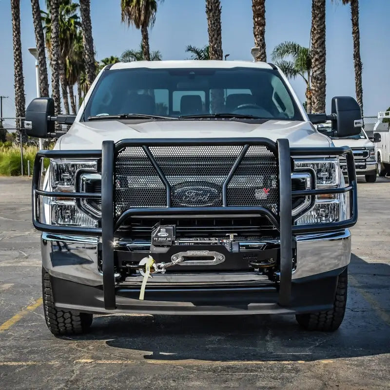 Westin 2017-2018 Ford F-250/350 MAX Winch Tray - Black - Truck & Automotive