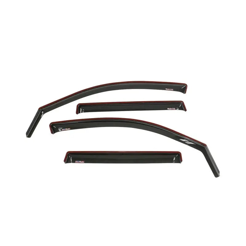 Westin 2017-2018 Mitsubishi Outlander Wade In-Channel Wind Deflector 4pc - Smoke - Truck & Automotive