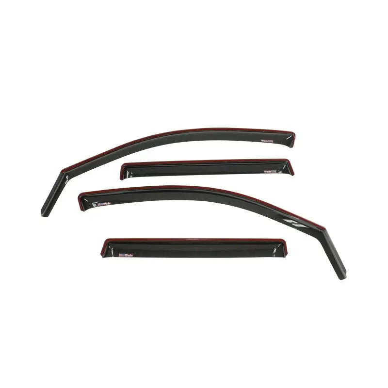 Westin 2017-2018 Mitsubishi Outlander Wade In-Channel Wind Deflector 4pc - Smoke - Truck & Automotive