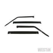 Westin 2017-2018 Nissan Armada Wade Slim Wind Deflector 4pc - Smoke - Truck & Automotive