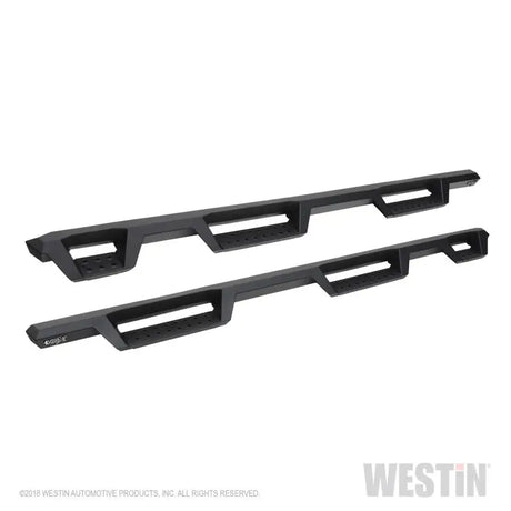 Westin Westin 2019 Chevrolet Silverado/Sierra 1500 (5.5ft) Drop Wheel to Wheel Nerf Step Bars - Txt Black