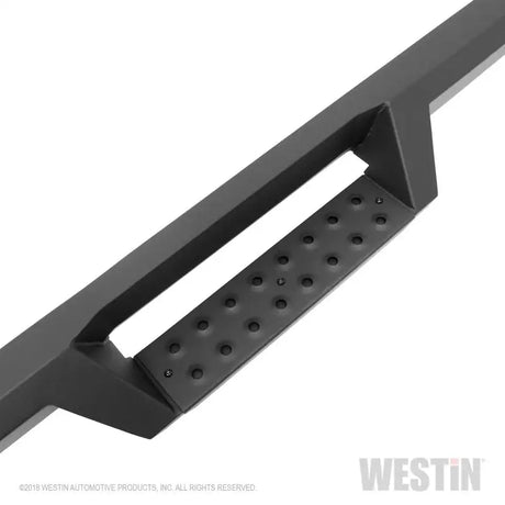 Westin 2019 Chevrolet Silverado/Sierra 1500 (5.5ft) Drop Wheel to Wheel Nerf Step Bars - Txt Black 