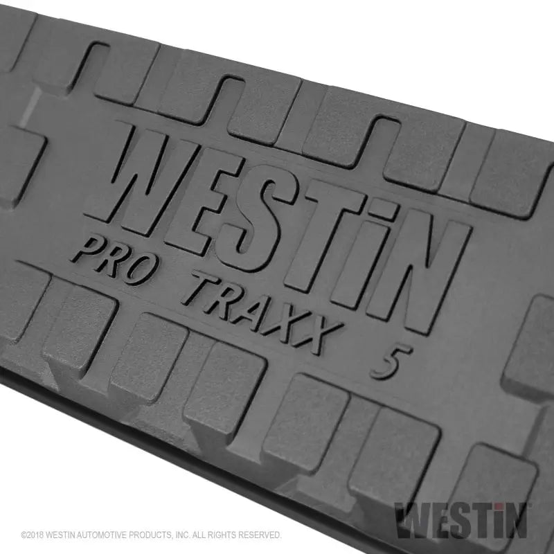 Westin 2019 Chevrolet Silverado/Sierra 1500 CC (5.5ft) PRO TRAXX 5 WTW Oval Nerf Step Bars - Black 