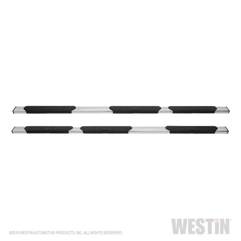 Westin 2019 Chevrolet Silverado/Sierra 1500 Crew Cab (5.5ft) R5 Modular Nerf Step Bars - SS 