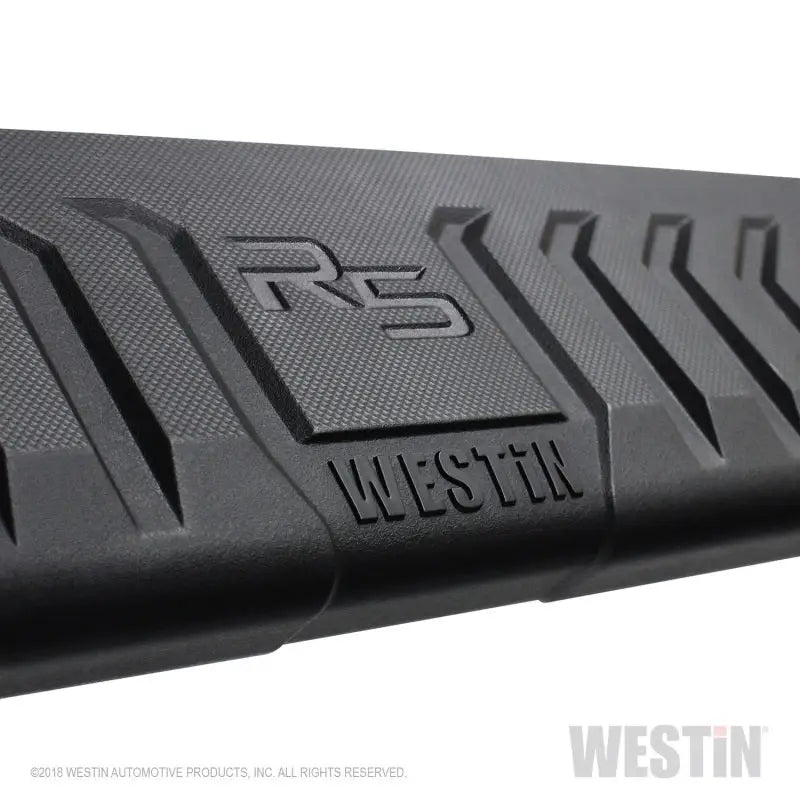 Westin 2019 Chevrolet Silverado/Sierra 1500 Crew Cab (5.5ft) R5 Modular Nerf Step Bars - Black 