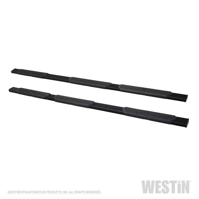 Westin 2019 Chevrolet Silverado/Sierra 1500 Crew Cab (5.5ft) R5 Modular Nerf Step Bars - Black 