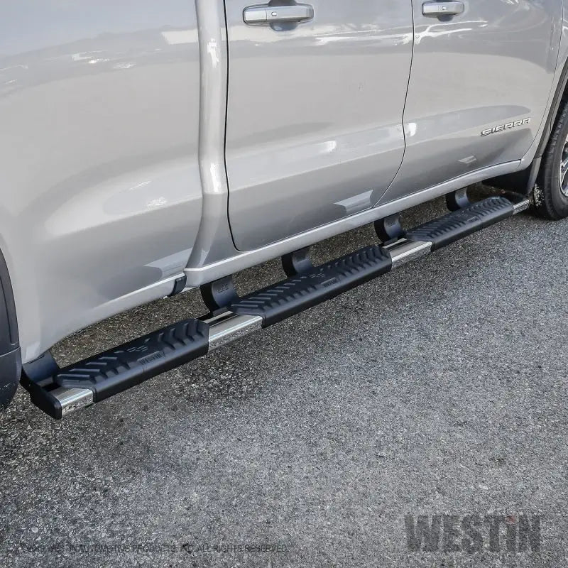 Westin 2019 Chevrolet Silverado/Sierra 1500 Crew Cab (5.5ft) R5 Modular Nerf Step Bars - SS 