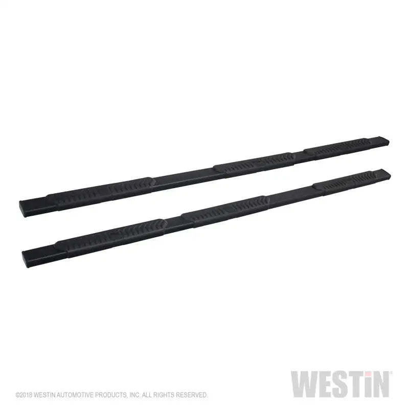 Westin Westin 2019 Chevrolet Silverado/Sierra 1500 Crew Cab (5.5ft) R5 Modular Nerf Step Bars - Black