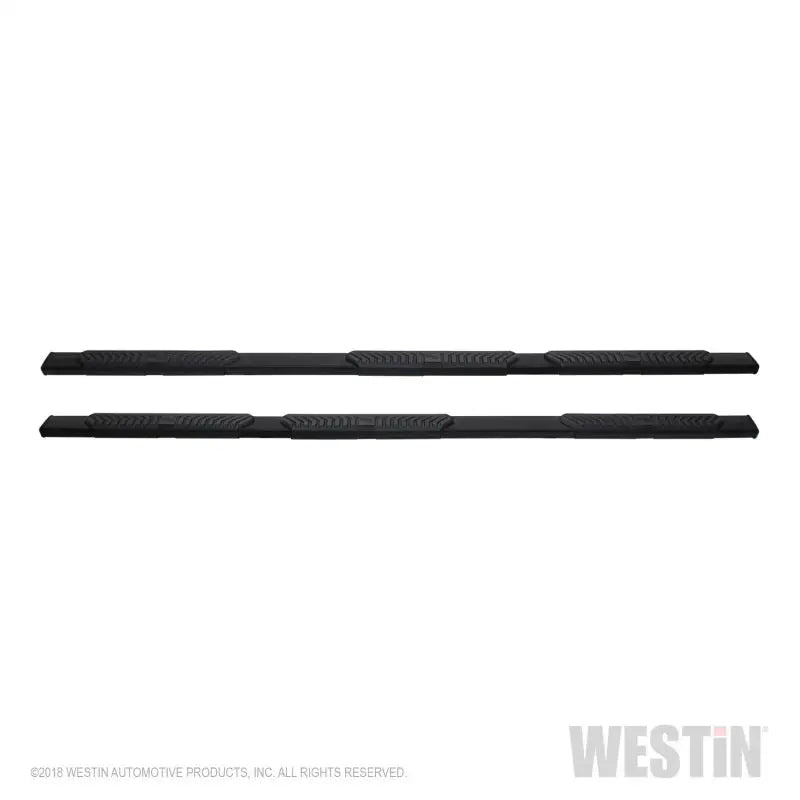 Westin 2019 Chevrolet Silverado/Sierra 1500 Crew Cab (5.5ft) R5 Modular Nerf Step Bars - Black 