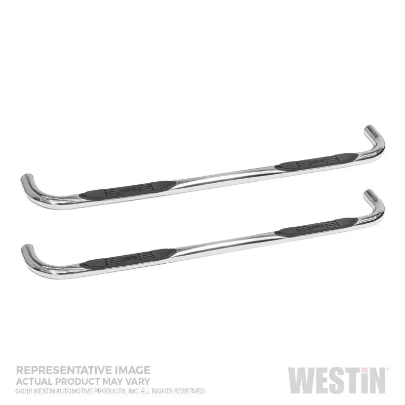 Westin Westin 2019 Chevrolet Silverado/Sierra 1500 Crew Cab E-Series 3 Nerf Step Bars - SS