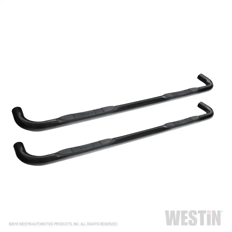 Westin Westin 2019 Chevrolet Silverado/Sierra 1500 Crew Cab E-Series 3 Nerf Step Bars - Black