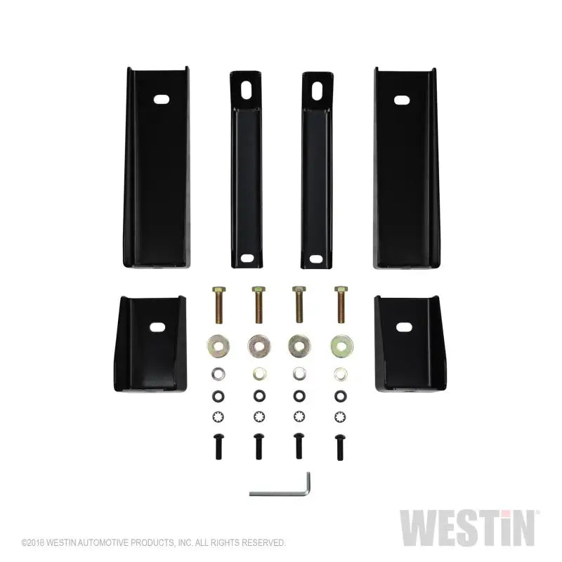Westin 2019 Chevrolet Silverado/Sierra 1500 Crew Cab E-Series 3 Nerf Step Bars - SS 
