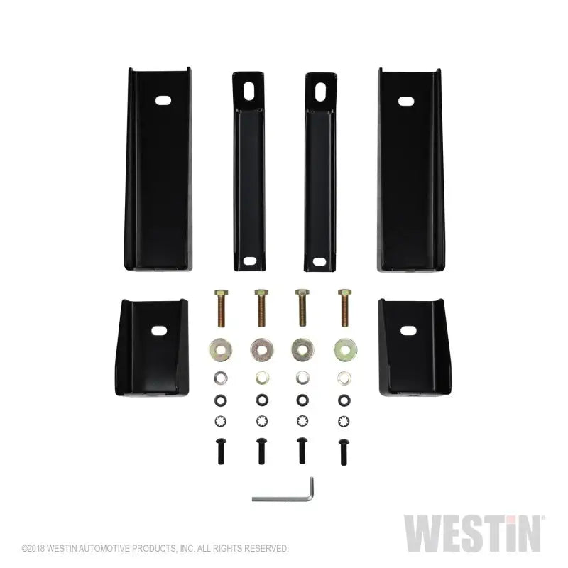 Westin 2019 Chevrolet Silverado/Sierra 1500 Crew Cab E-Series 3 Nerf Step Bars - SS 