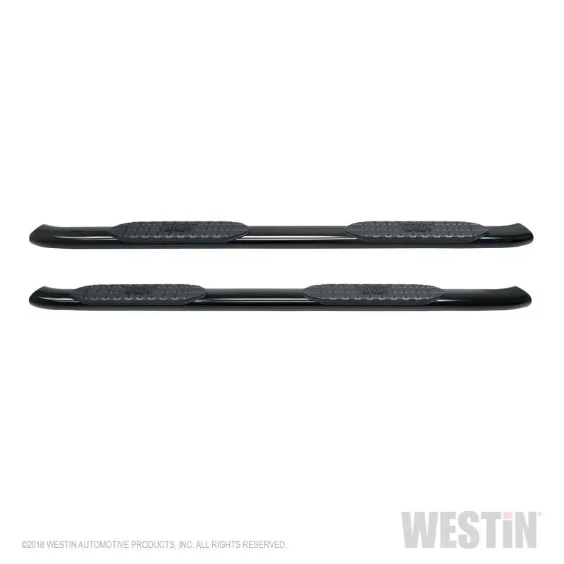 Westin 2019 Chevrolet Silverado/Sierra 1500 Crew Cab Non LD PRO TRAXX 5 Oval Nerf Step Bars - Black 