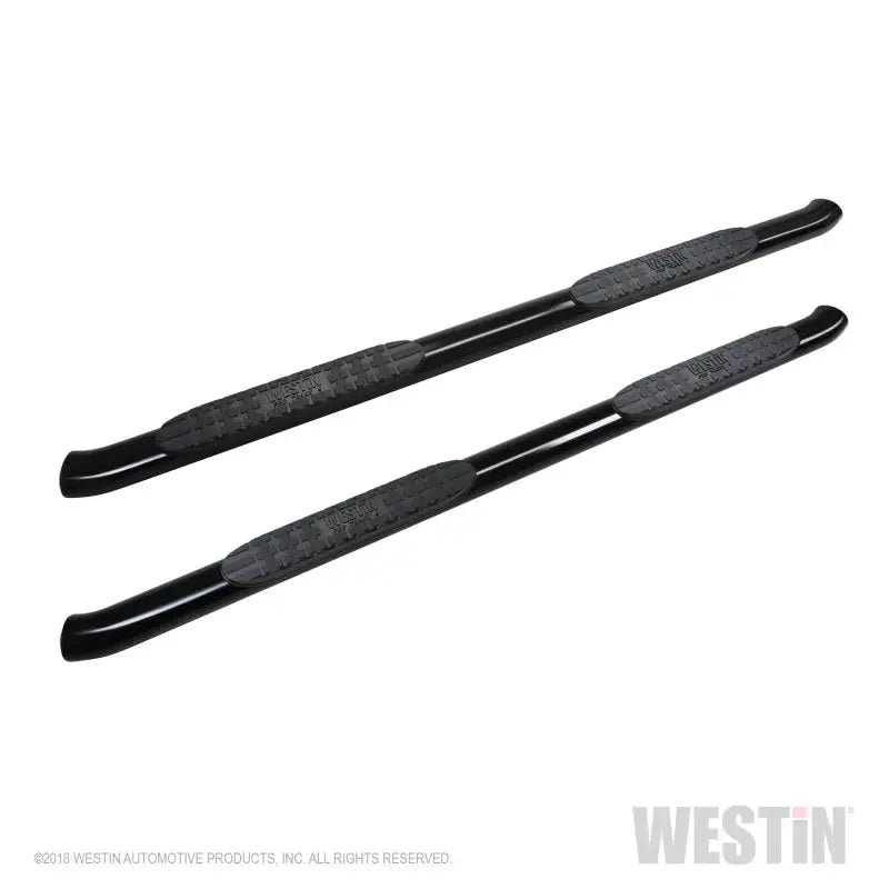 Westin 2019 Chevrolet Silverado/Sierra 1500 Crew Cab Non LD PRO TRAXX 4 Oval Nerf Step Bars - Black 