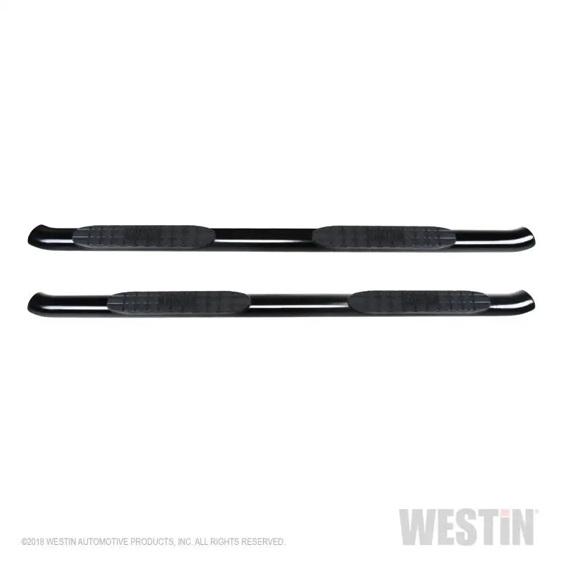 Westin 2019 Chevrolet Silverado/Sierra 1500 Crew Cab Non LD PRO TRAXX 4 Oval Nerf Step Bars - Black 