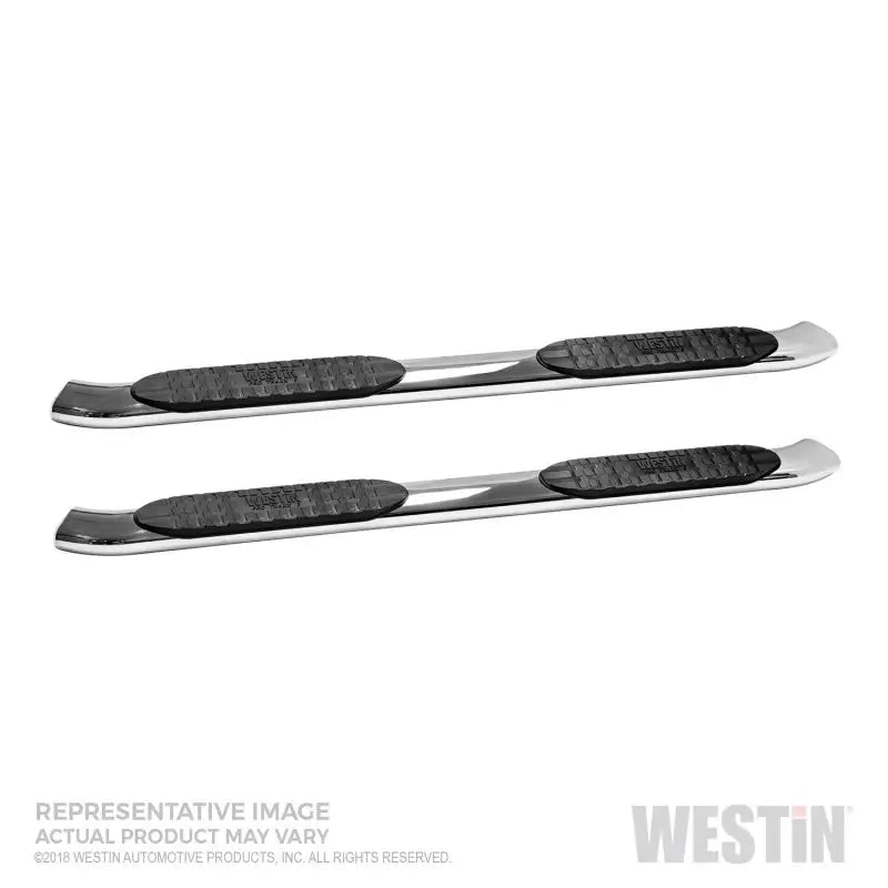 Westin Westin 2019 Chevrolet Silverado/Sierra 1500 Crew Cab Non LD PRO TRAXX 5 Oval Nerf Step Bars - SS
