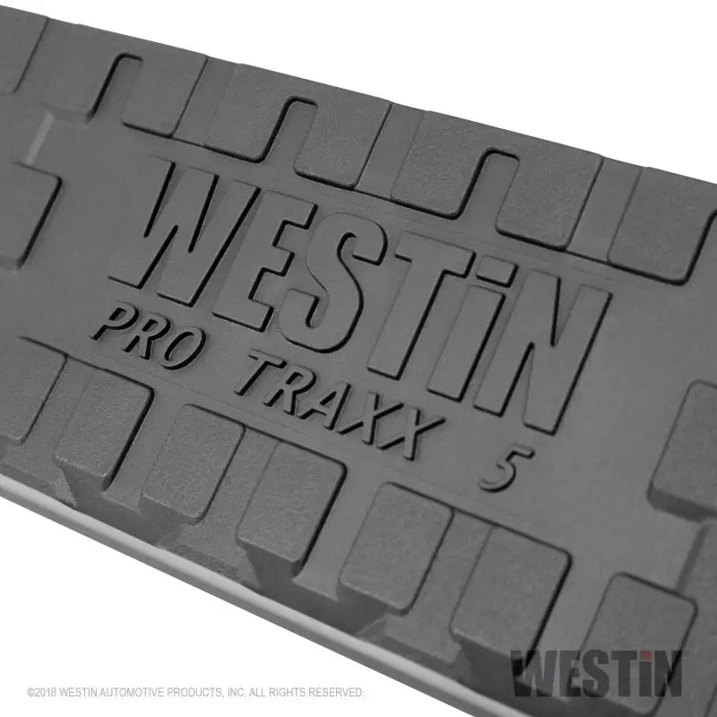 Westin 2019 Chevrolet Silverado/Sierra 1500 Crew Cab Non LD PRO TRAXX 5 Oval Nerf Step Bars - Black 