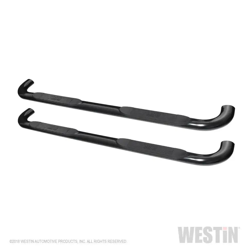 Westin 2019 Chevrolet Silverado/Sierra 1500 Crew Cab Platinum 4 Oval Nerf Step Bars - Black 