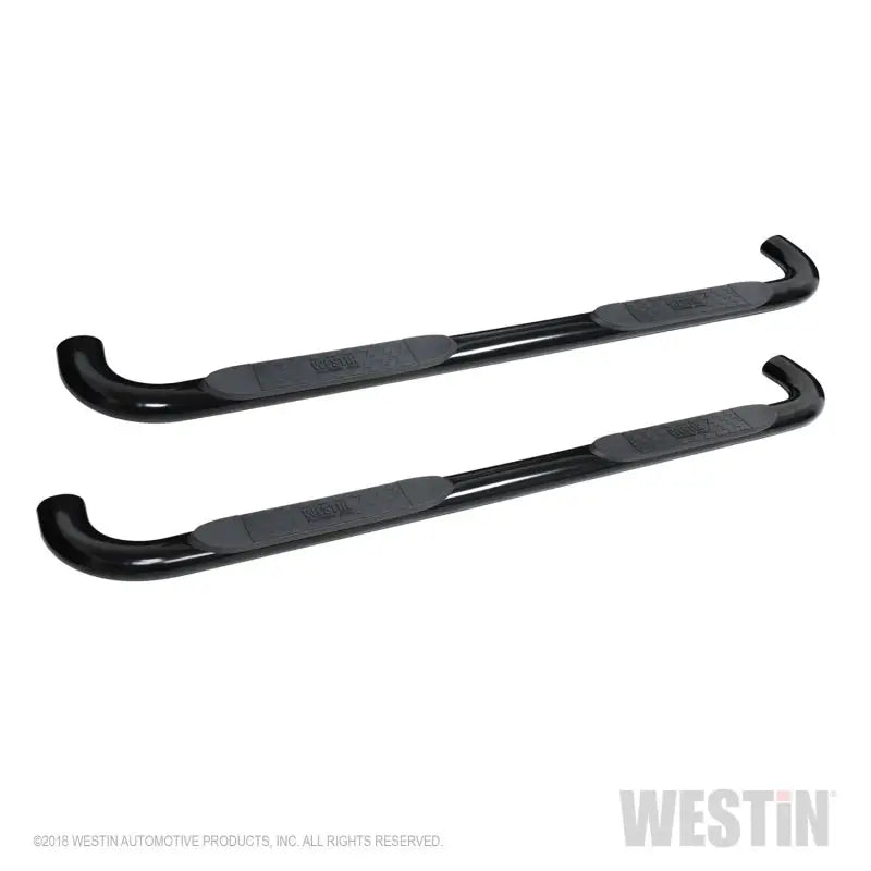 Westin 2019 Chevrolet Silverado/Sierra 1500 Crew Cab Platinum 4 Oval Nerf Step Bars - Black 