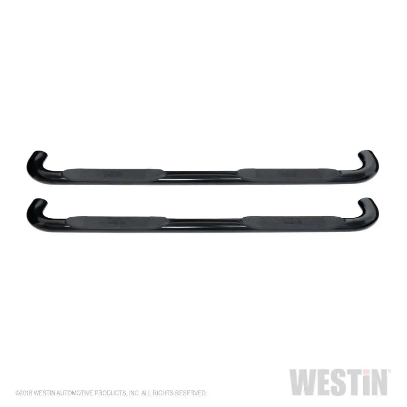 Westin 2019 Chevrolet Silverado/Sierra 1500 Crew Cab Platinum 4 Oval Nerf Step Bars - Black 