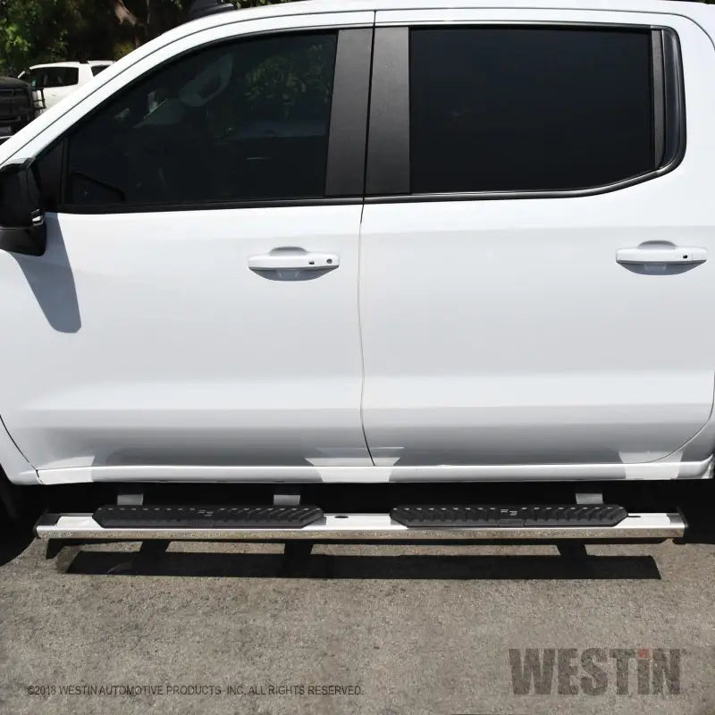 Westin 2019 Chevrolet Silverado/Sierra 1500 Crew Cab R5 Nerf Step Bars - SS 