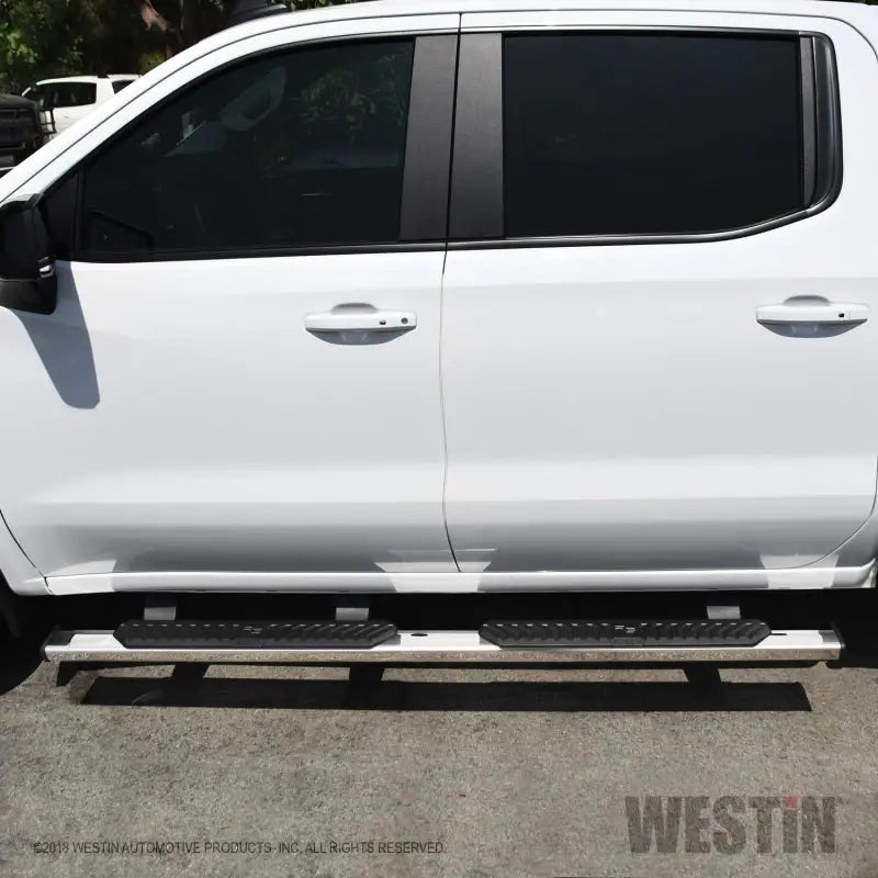 Westin 2019 Chevrolet Silverado/Sierra 1500 Crew Cab R5 Nerf Step Bars - SS 