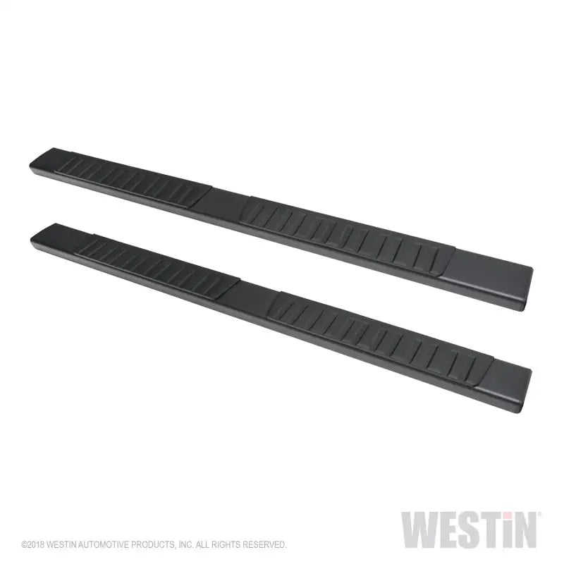 Westin 2019 Chevrolet Silverado/Sierra 1500 Crew Cab R7 Nerf Step Bars - Black 