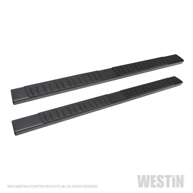 Westin 2019 Chevrolet Silverado/Sierra 1500 Crew Cab R7 Nerf Step Bars - Black 