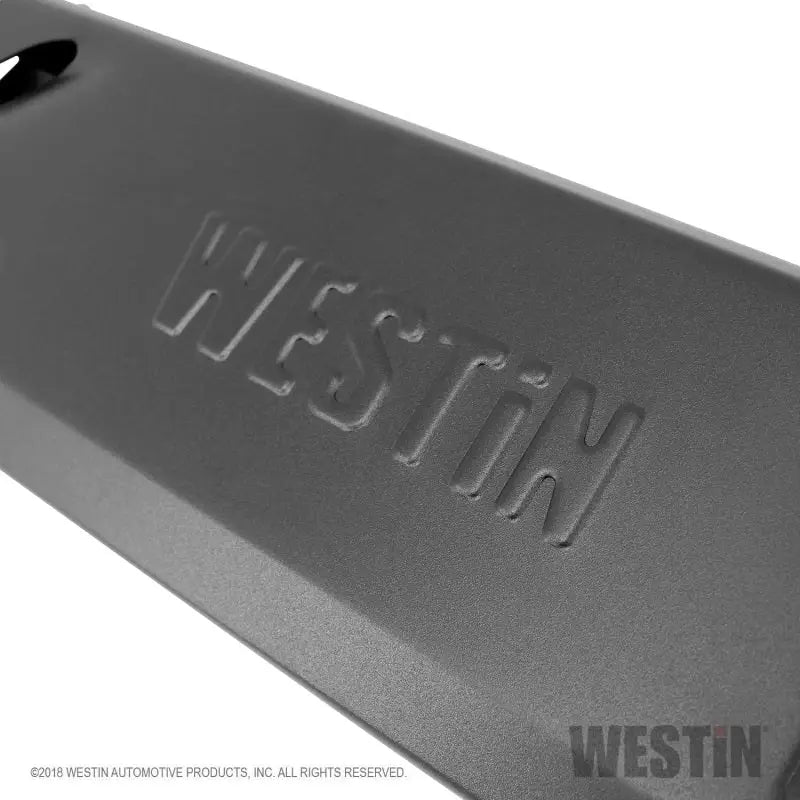 Westin 2019 Chevrolet Silverado/Sierra 1500 Crew Cab Thrasher Running Boards - Textured Black 
