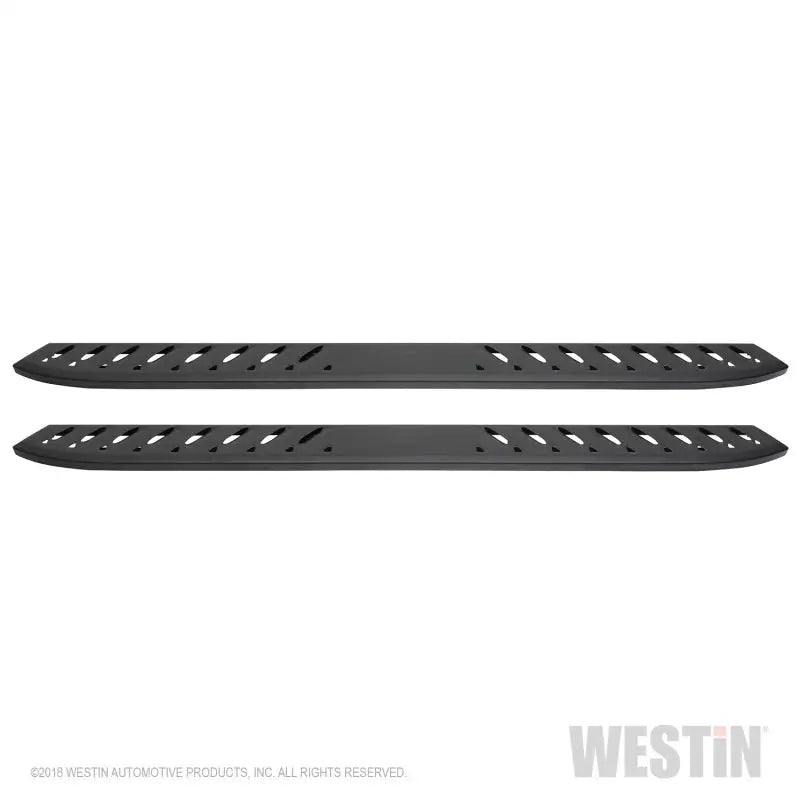 Westin 2019 Chevrolet Silverado/Sierra 1500 Crew Cab Thrasher Running Boards - Textured Black 