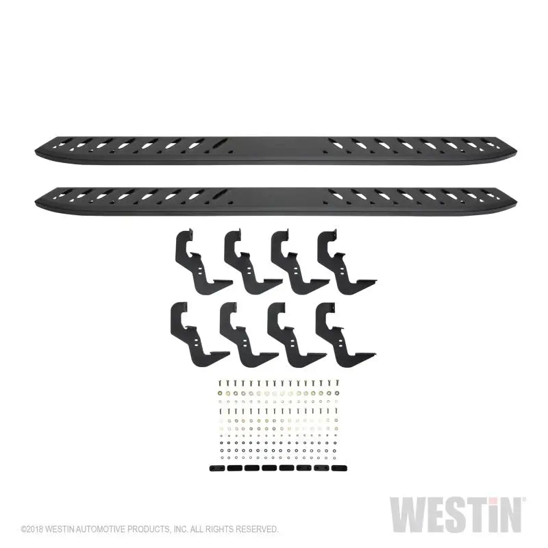 Westin Westin 2019 Chevrolet Silverado/Sierra 1500 Crew Cab Thrasher Running Boards - Textured Black