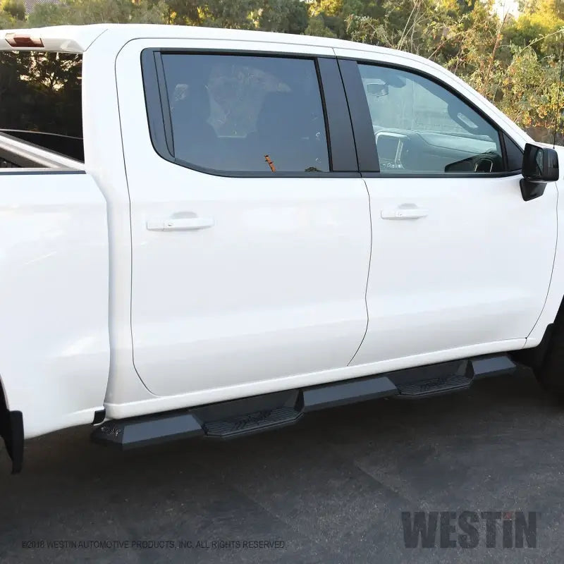 Westin 2019 Chevrolet Silverado/Sierra 1500 Crew Cab Xtreme Nerf Step Bars - Textured Black 