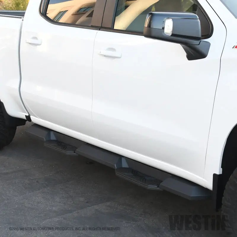 Westin 2019 Chevrolet Silverado/Sierra 1500 Crew Cab Xtreme Nerf Step Bars - Textured Black 