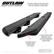 Westin Westin 2019 Dodge Ram Crew Cab ( Excludes 1500 Classic) Outlaw Nerf Step Bars