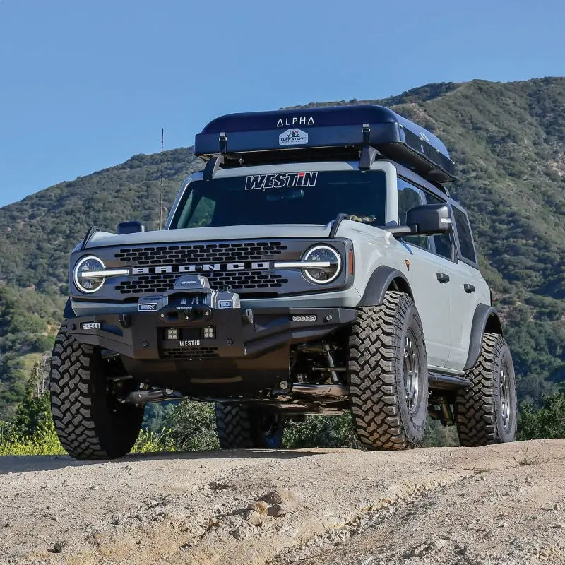 Westin 21-23 Ford Bronco(excl. Bronco Sport) XTS Skid Plate - Textured Black - Truck & Automotive