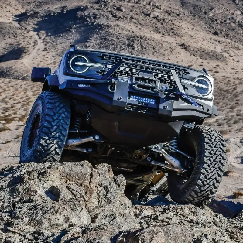 Westin 21-23 Ford Bronco(excl. Bronco Sport) XTS Skid Plate - Textured Black - Truck & Automotive