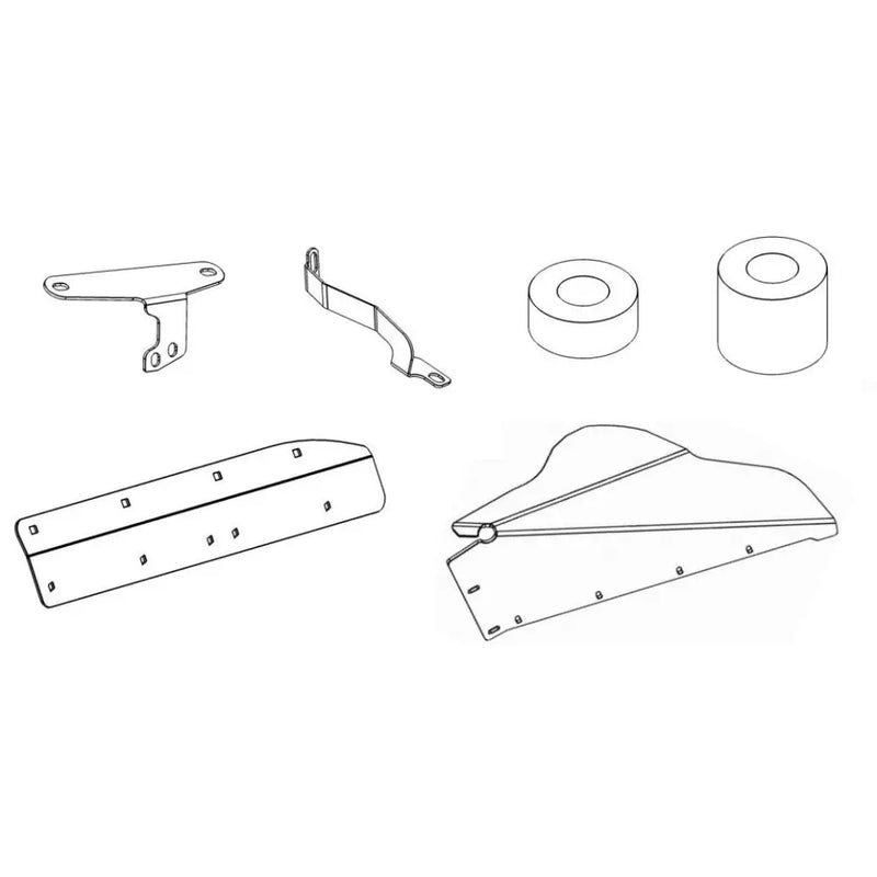 Westin Scratch Resistant Windows Rear Seat Partition 35-10035 - Black Deffrpart F150 Plice Resp 18-19