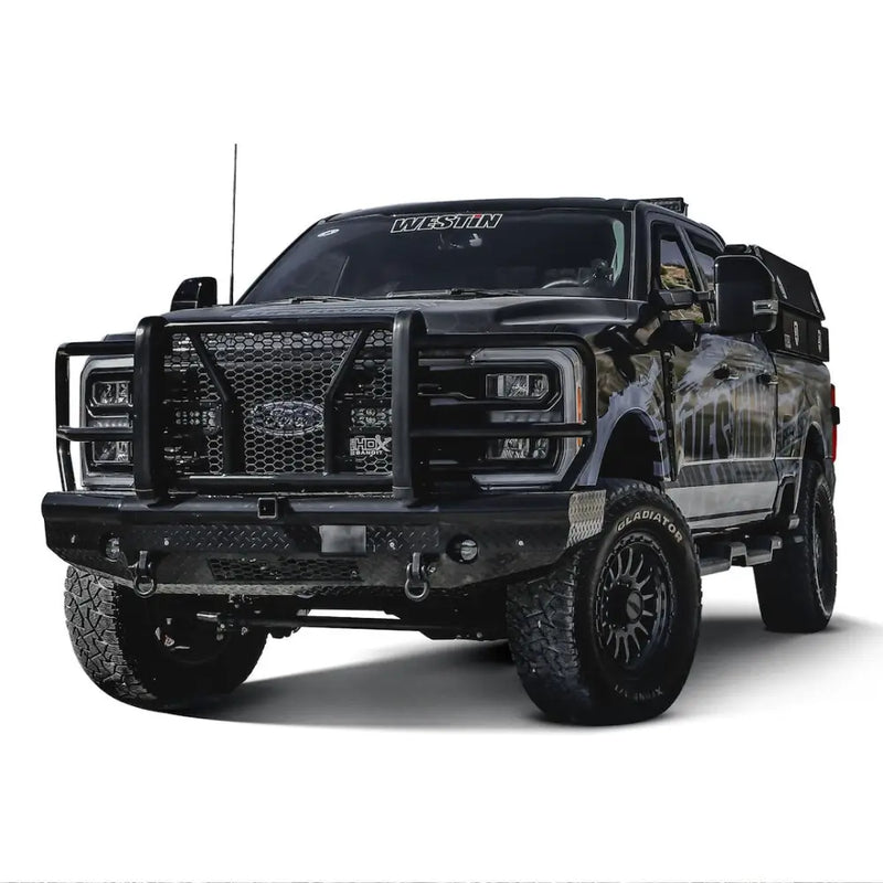 Westin Honeycomb Mesh Protects Grille Bumper 58-311205 - 2023 F250 Bandit Guard