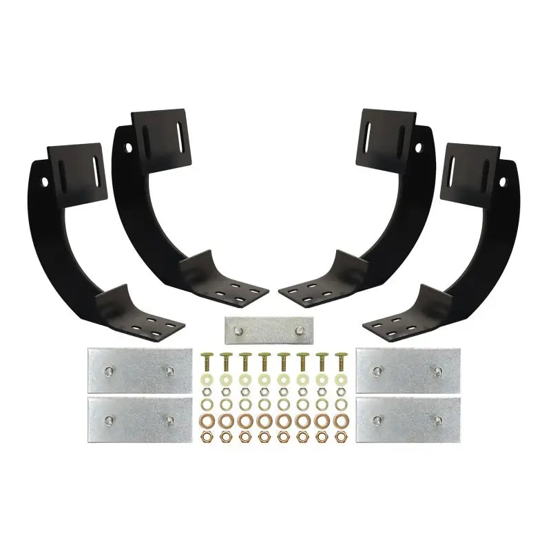Westin 97-04 Ford F-150/250LD (Heritage Ed.) Reg/Ext Cab Premier Oval Nerf Step Bar Mount Kit - Blk - Truck & Automotive