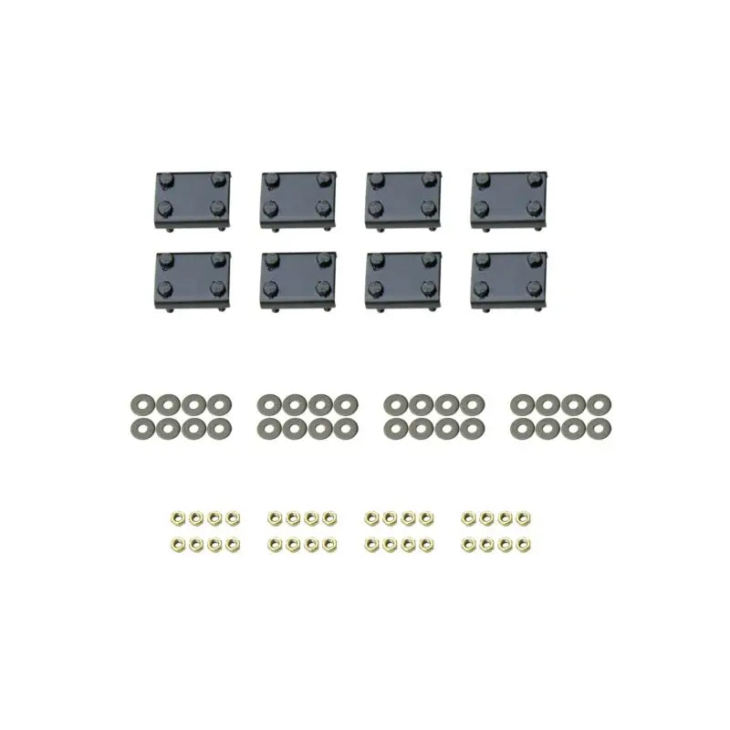Westin 97-04 Ford F-150/250LD (Heritage Ed.) Reg/Ext Cab Premier Oval Nerf Step Bar Mount Kit - Blk - Truck & Automotive