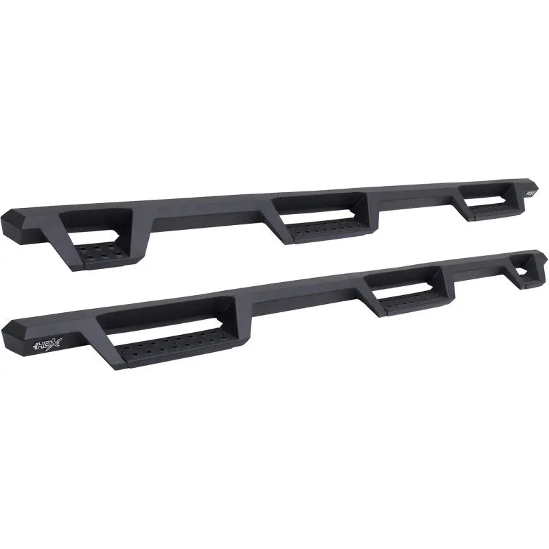 Westin 56-534015 Westin 99-16 Ford F-250/350/450/550 CC (6.75ft Bed) HDX Drop Whl to Whl Nerf Step Bars - Text Blk